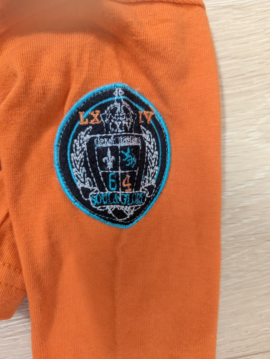 Soul & Glory - Shirt Langarmshirt orange Jungenshirt Polo Academy Gr. 68-80 NEU