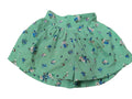 Next - Hose Short Mädchenhose Mädchen secondhand grün Blumen Gr. 74 NEU