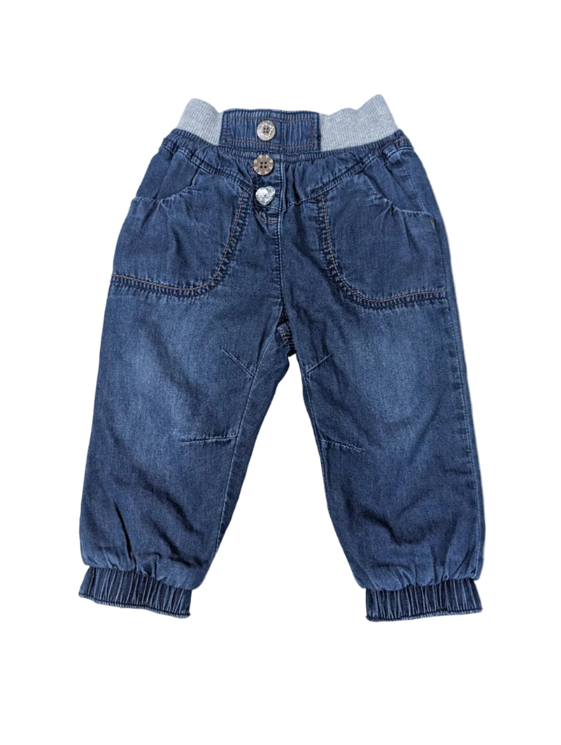 Next - Jeans Jeanhose Hose Mädchenhose Mädchen secondhand blau Gr. 80