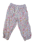 Next - Leichte Hose Mädchenhose Sommer Blumen Mädchen second hand Gr. 86
