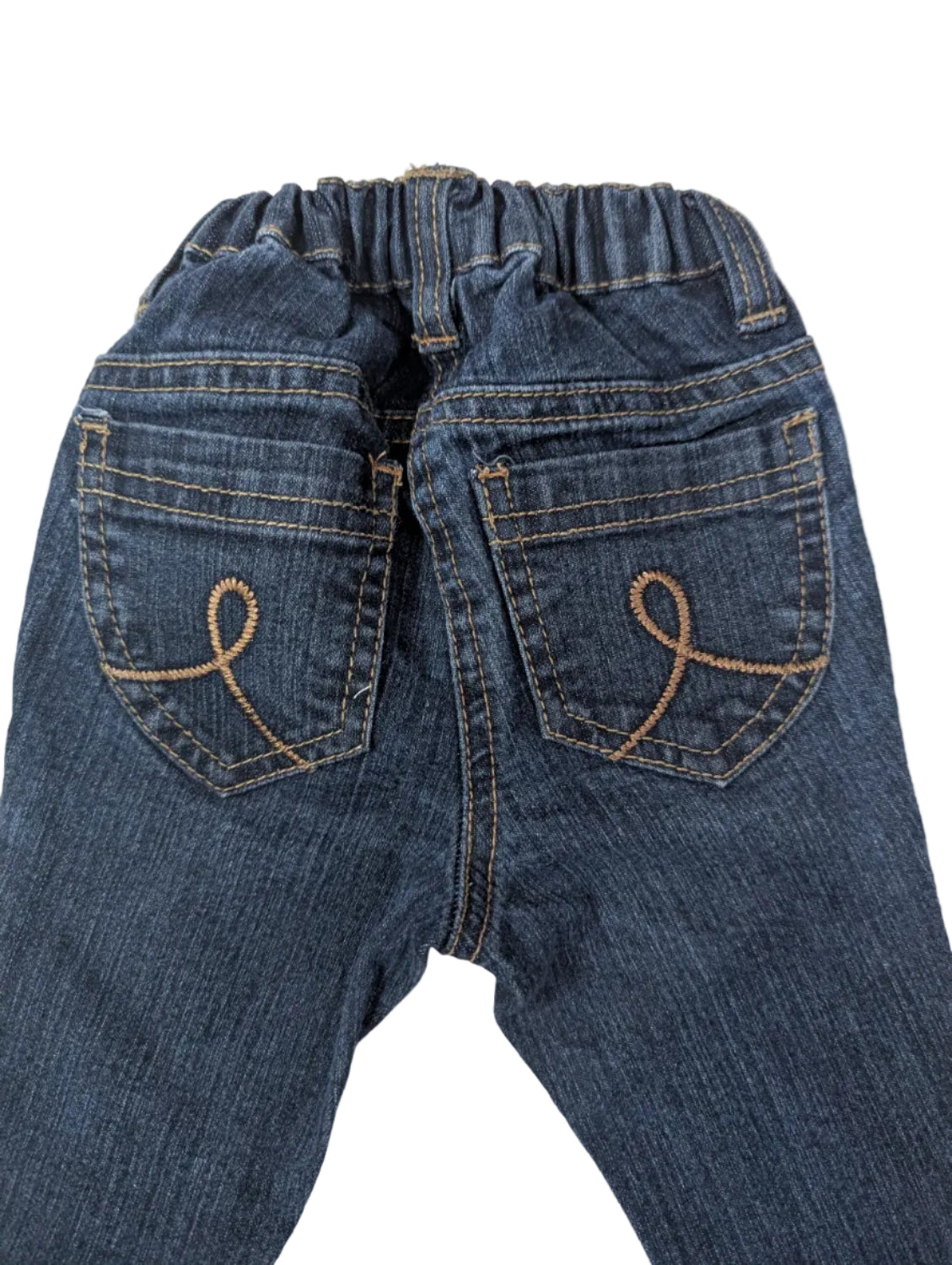 Next - Jeanshose Jeans Mädchenhose blau Mädchen secondhand Gr. 62-68