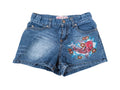 Pink Angel - Jeans Jeanshose Short blau Fisch Mädchen Gr. 116
