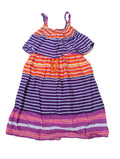 Next - Kleid Sommerkleid Mädchenkleid second hand bunt gestreift Gr. 116