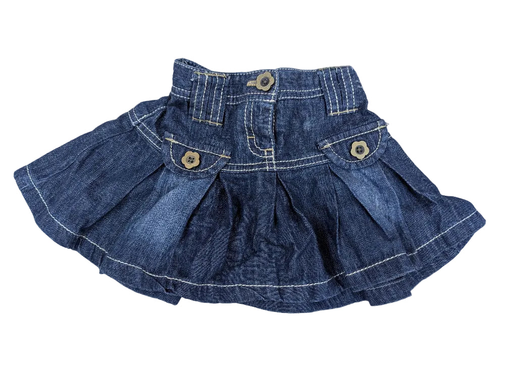 Next - Rock Jeansrock Jeans blau Mädchen Mädchenrock Gr. 62-68