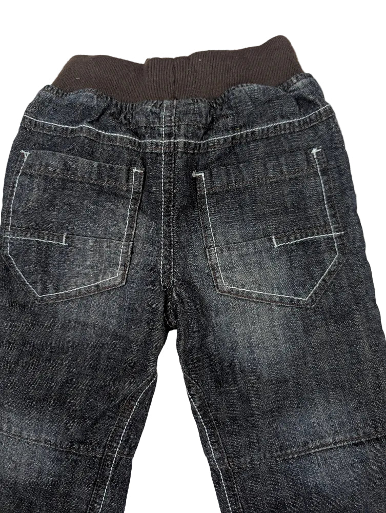 Next - Jeans Jeanshose Hose Jungenhose Jungen dunkelgrau Gr. 92