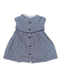 Next Baby - Kleid Mädchenkleid Mädchen secondhand gestreift Gr. 62-68