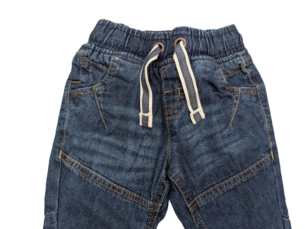 Next Jungen-Jeanshose blau, gefüttert, Gr. 74