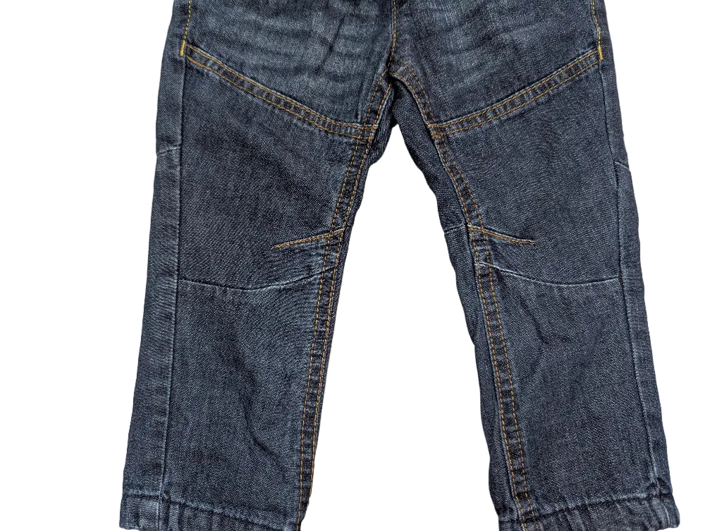 Next Jungen-Jeanshose blau, gefüttert, Gr. 74