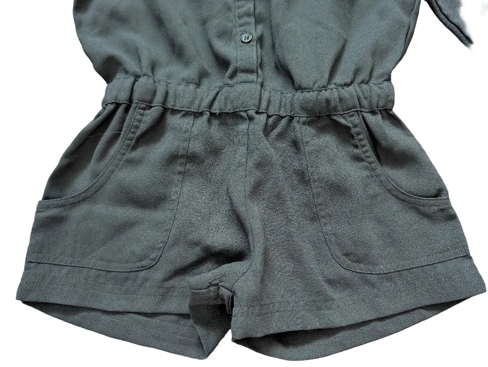Next Mädchen-Jumpsuit langärmelig – Gr. 98, Secondhand