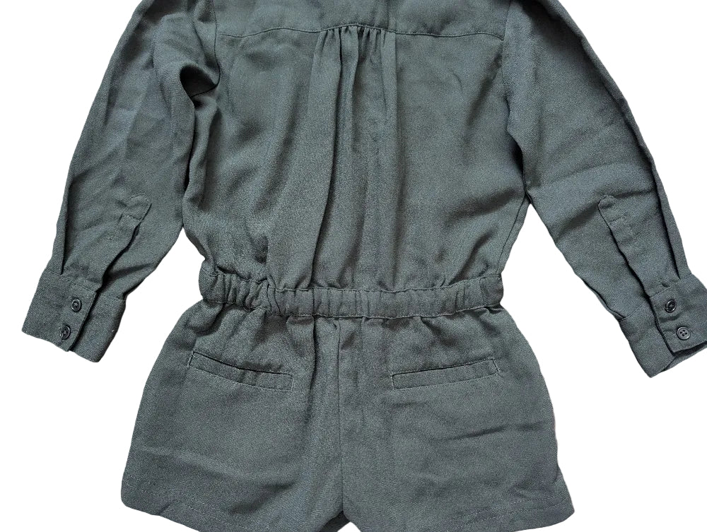 Next Mädchen-Jumpsuit langärmelig – Gr. 98, Secondhand