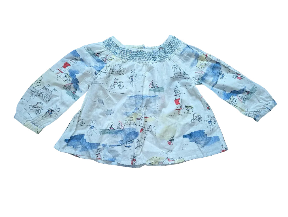 Next Baby-Tunika für Mädchen – Gr. 74, Secondhand