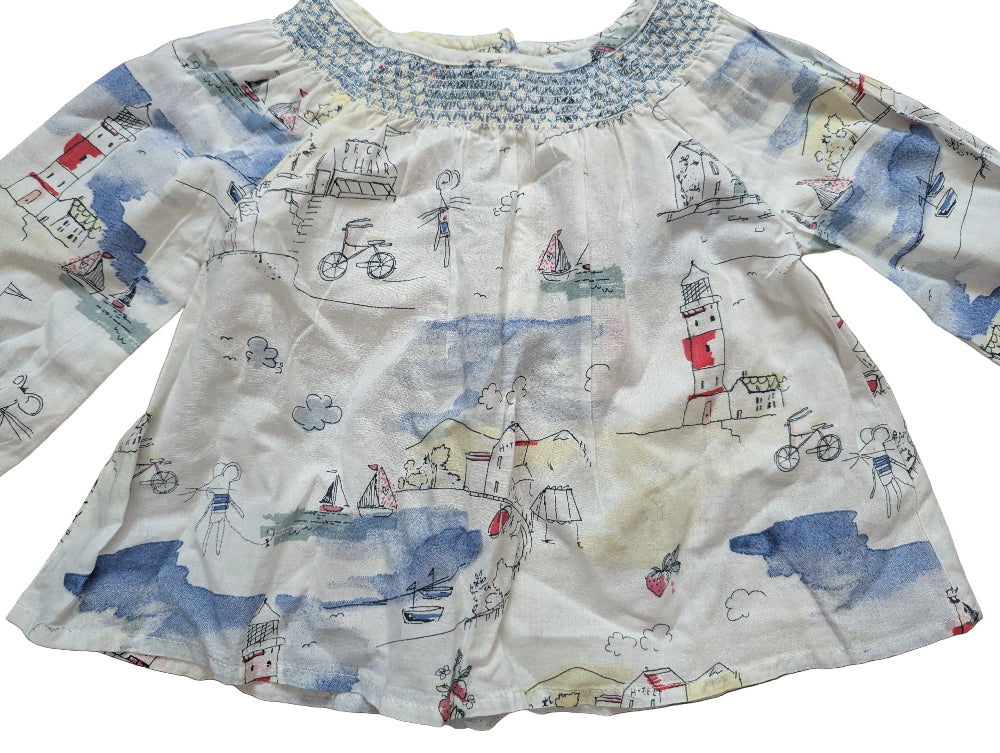 Next Baby-Tunika für Mädchen – Gr. 74, Secondhand