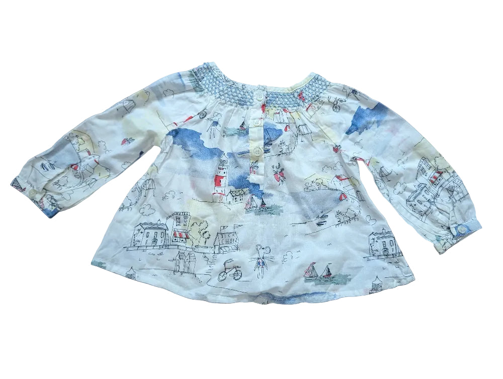 Next Baby-Tunika für Mädchen – Gr. 74, Secondhand
