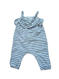 Next Baby-Spieler blau-weiß gestreift – Gr. 74, Secondhand