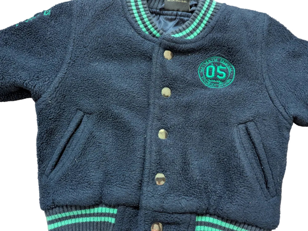 Next Babyjacke blau für Jungen und Mädchen – Gr. 62/68, Secondhand