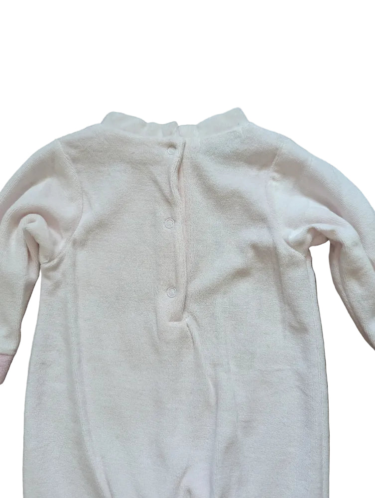 Baby C Fleece-Strampler rosa The Best – Gr. 74, neu mit Etikett
