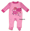 Lily & Jack - Strampler Einteiler Mädchen Mädchenstrampler rosa "Dog" *NEU*